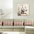 Marilyn Monroe Canvas Poster / Star Wall Picture pour Hang / Vintage Canvas Wall Art Wholesale